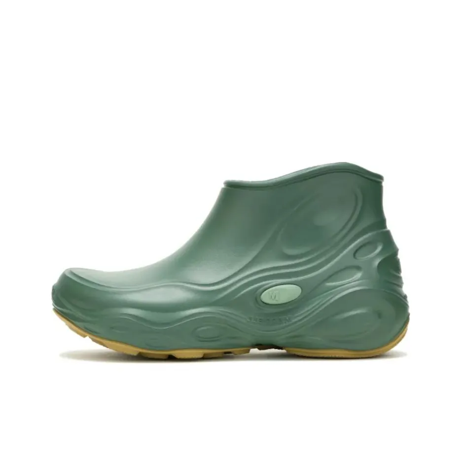 MERRELL 1TRL Устойчивый к истиранию Дышащий MID Топ Обувь для активного отдыха Мужской Зеленый