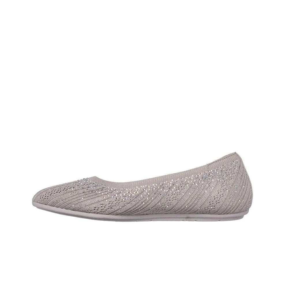 Skechers Cleo Low Top Casual Shoes Women's Taupe