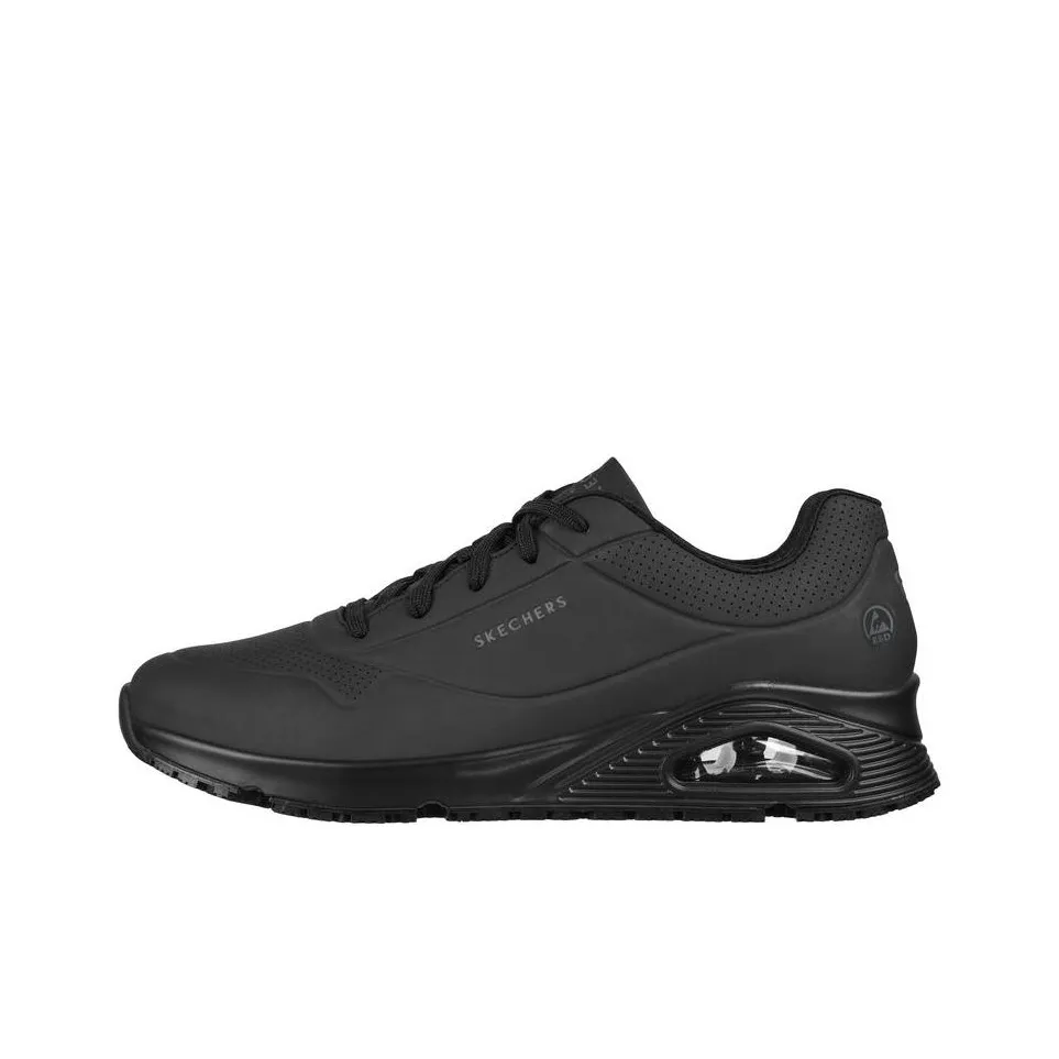 Skechers Uno Low Top Casual Shoes Men's Black