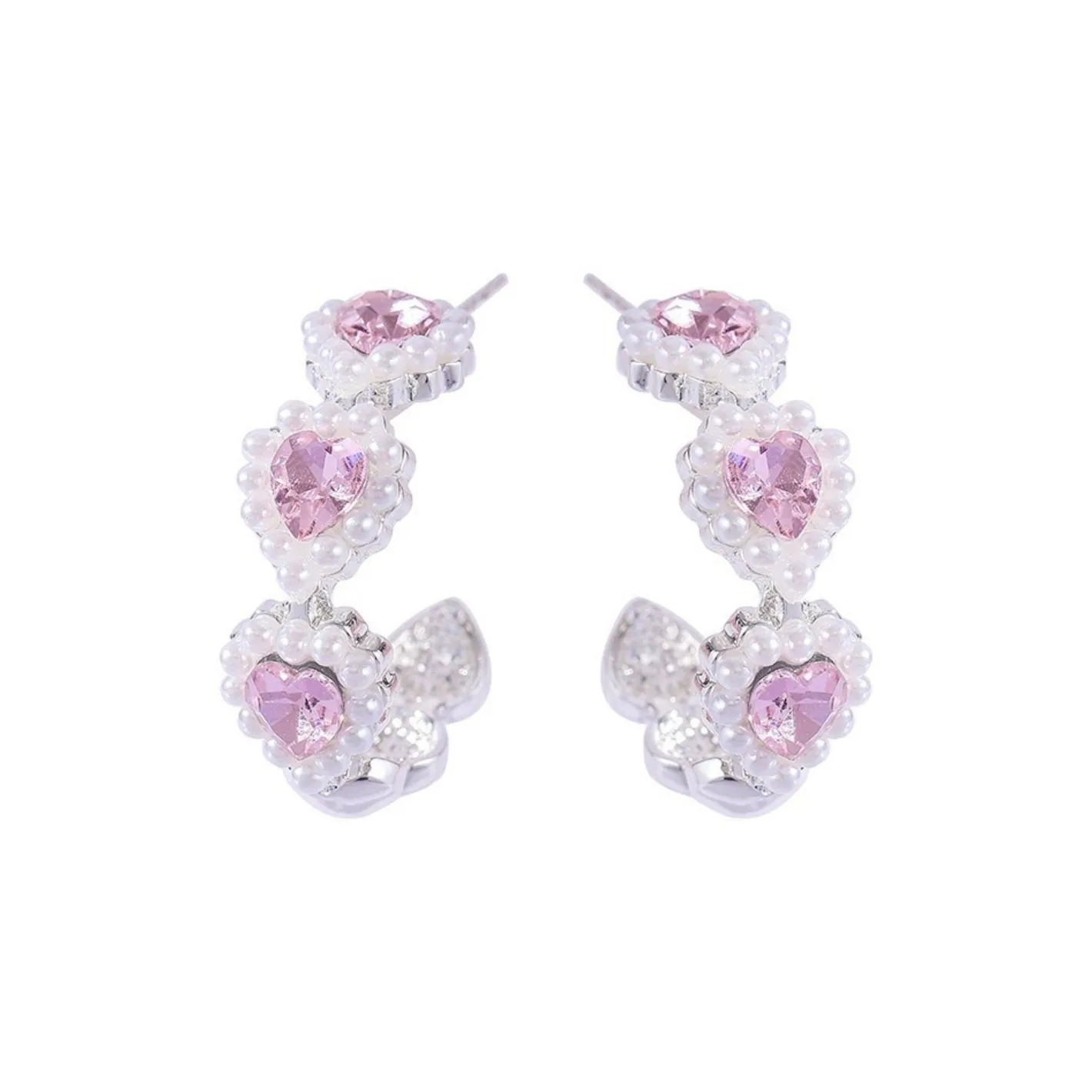 LIANGCAI Сплав Искусственная жемчужина Серьги Женские