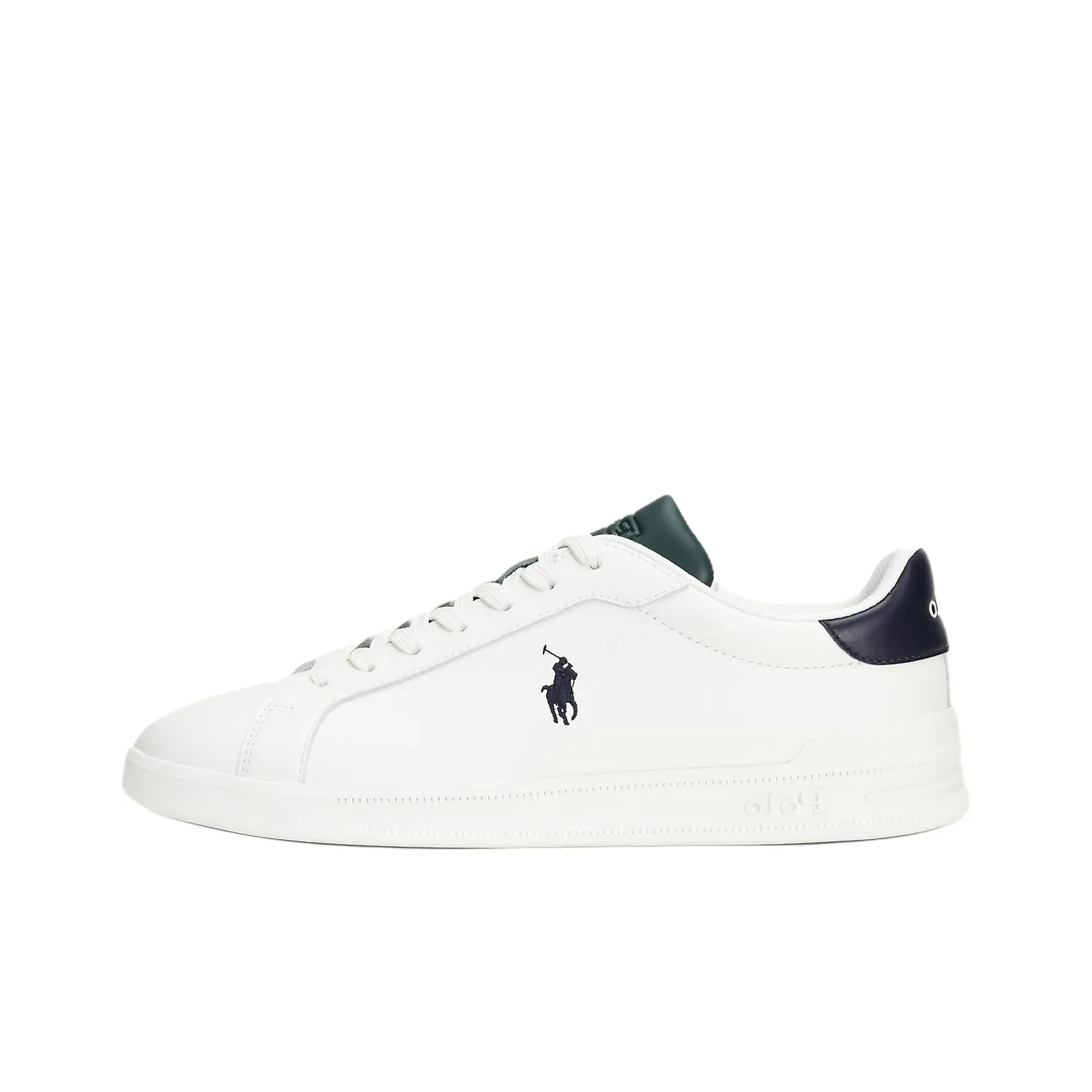 Polo Ralph Lauren Court Low-Top Skateboard Shoes Men's White
