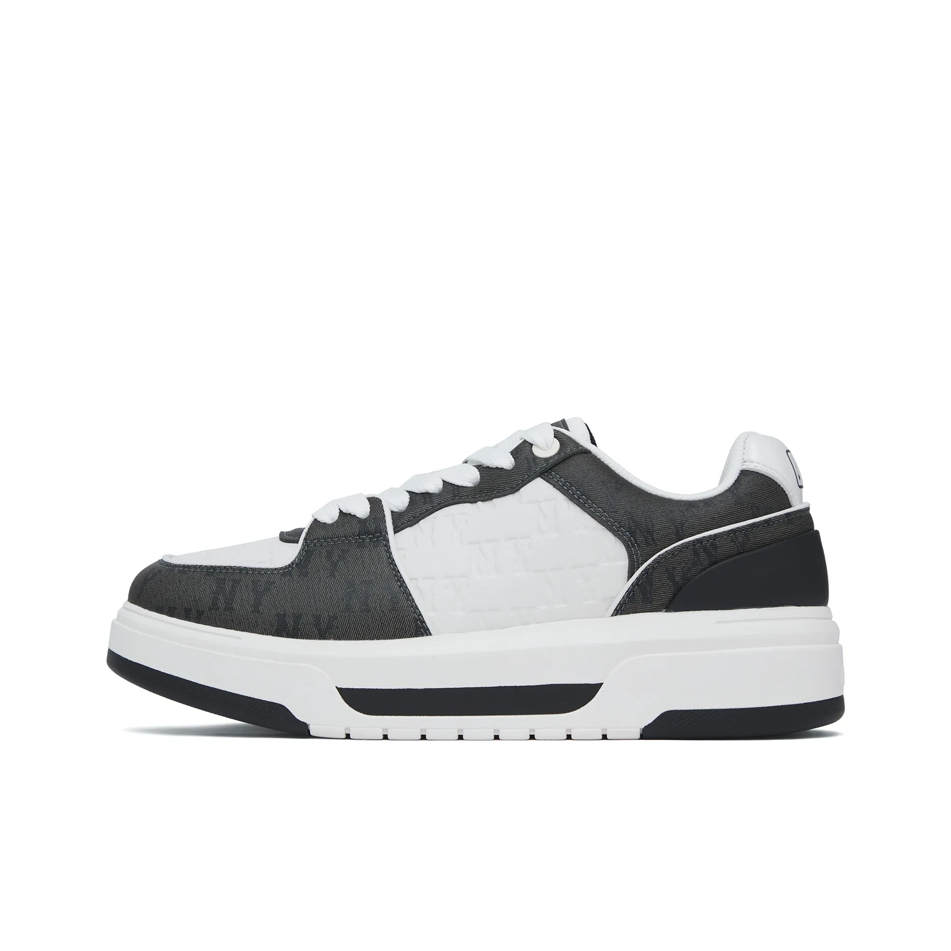 MLB Chunky Liner Slip-Resistant Low Top Casual Shoes Unisex Black MLB Chunky Liner Slip-Resistant Низкий Топ Повседневная Обувь Унисекс Черный