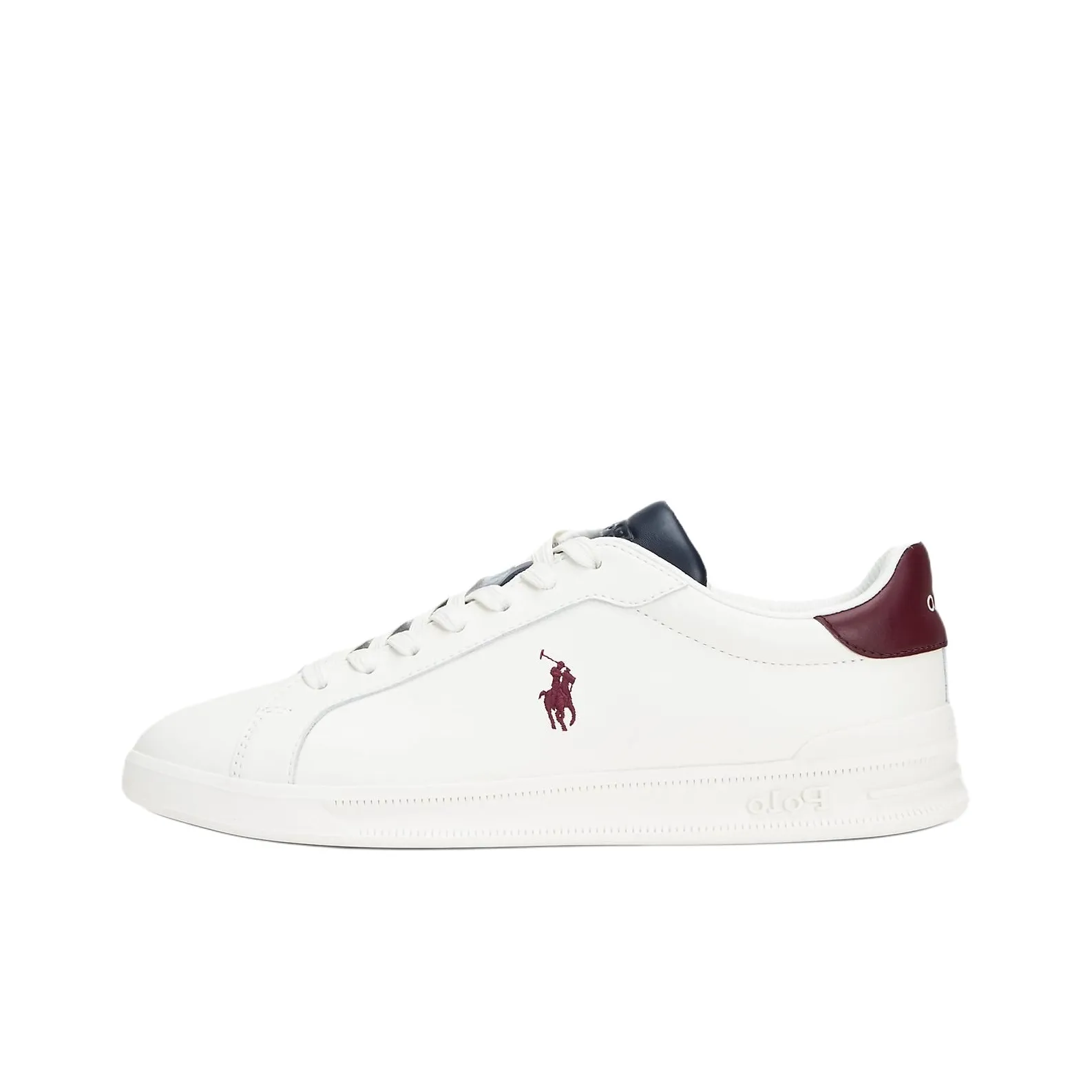 Polo Ralph Lauren Court Low Top Skateboard Shoes Men's White
