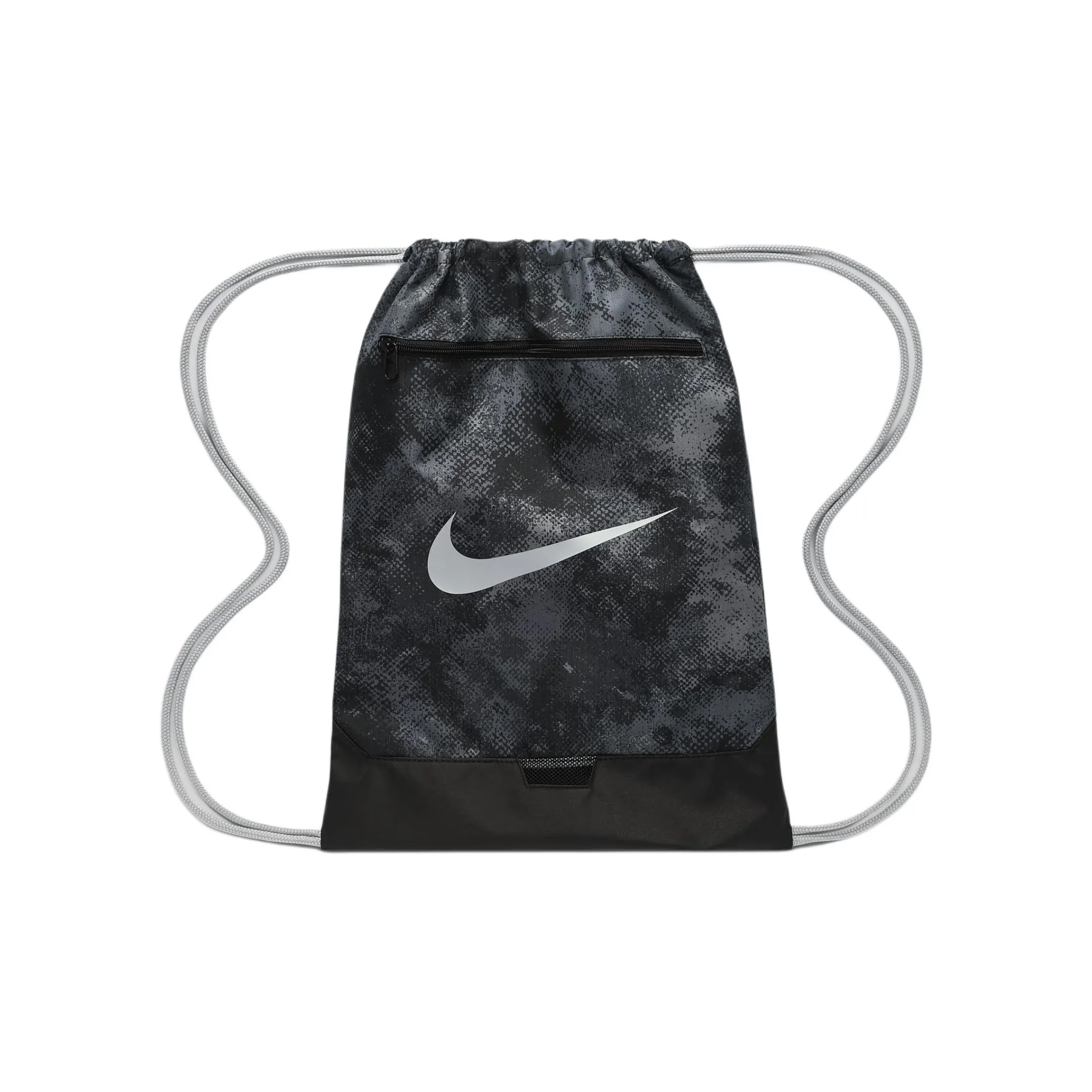 Nike Polyester Backpack Regular Men's Iron & Gray & Black