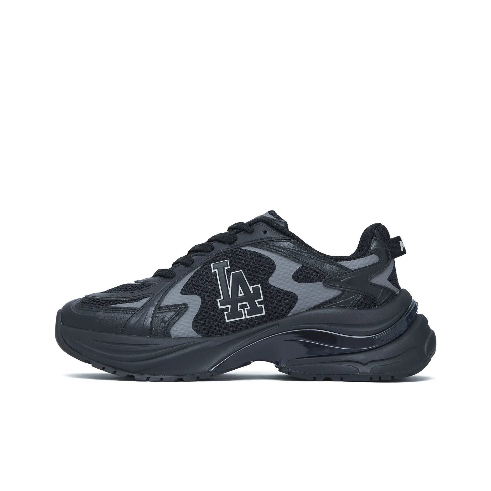 MLB Curve Runner Low Top Casual Running Shoes Unisex Black