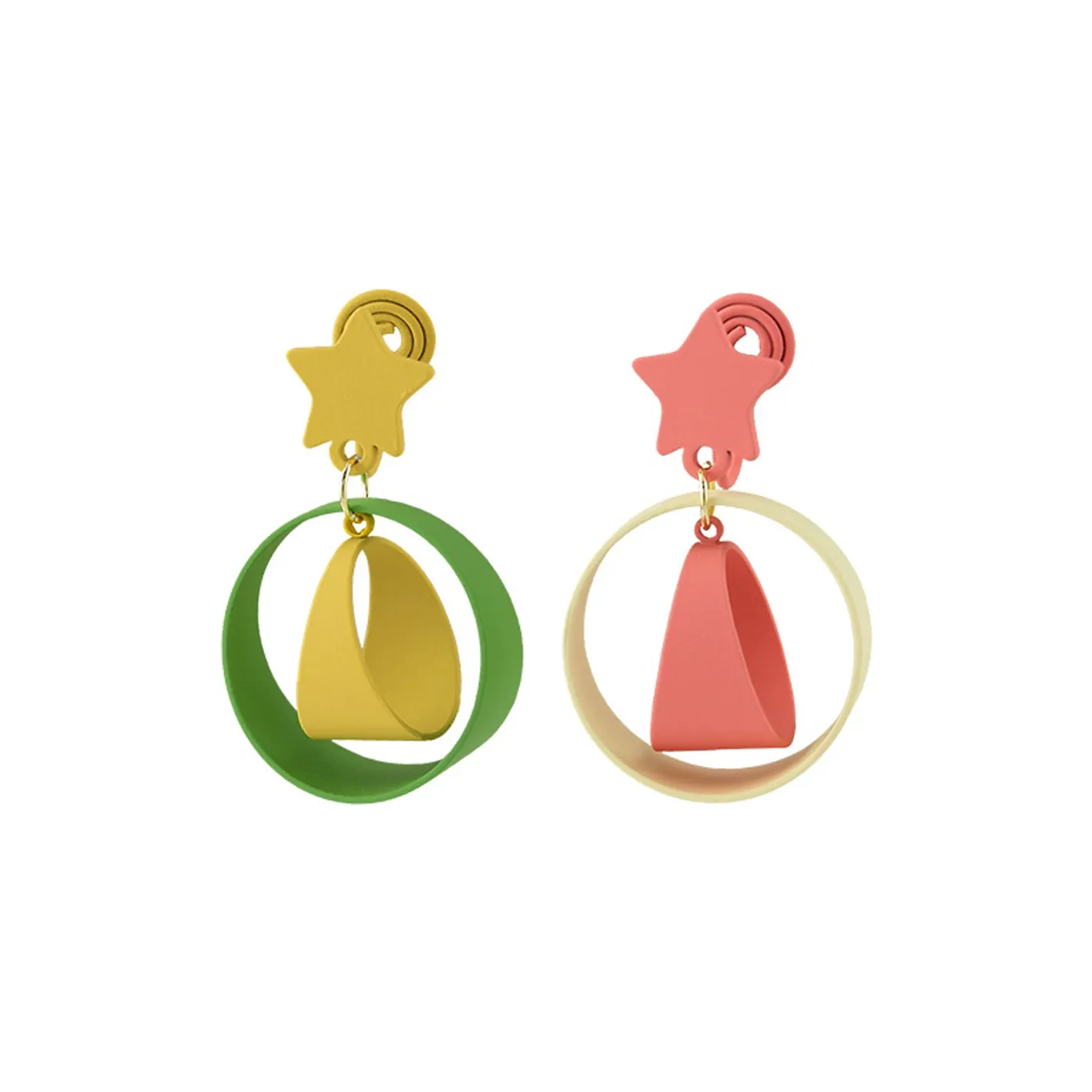 MIDNIGHT MOMENT Сплав Нижняя заколка Серьги On Женские