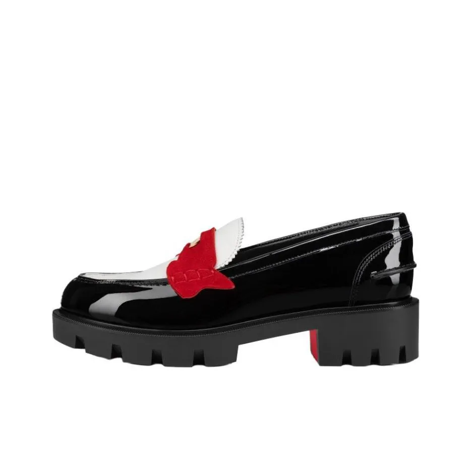 CL Penny Lug Loafers Women's Black