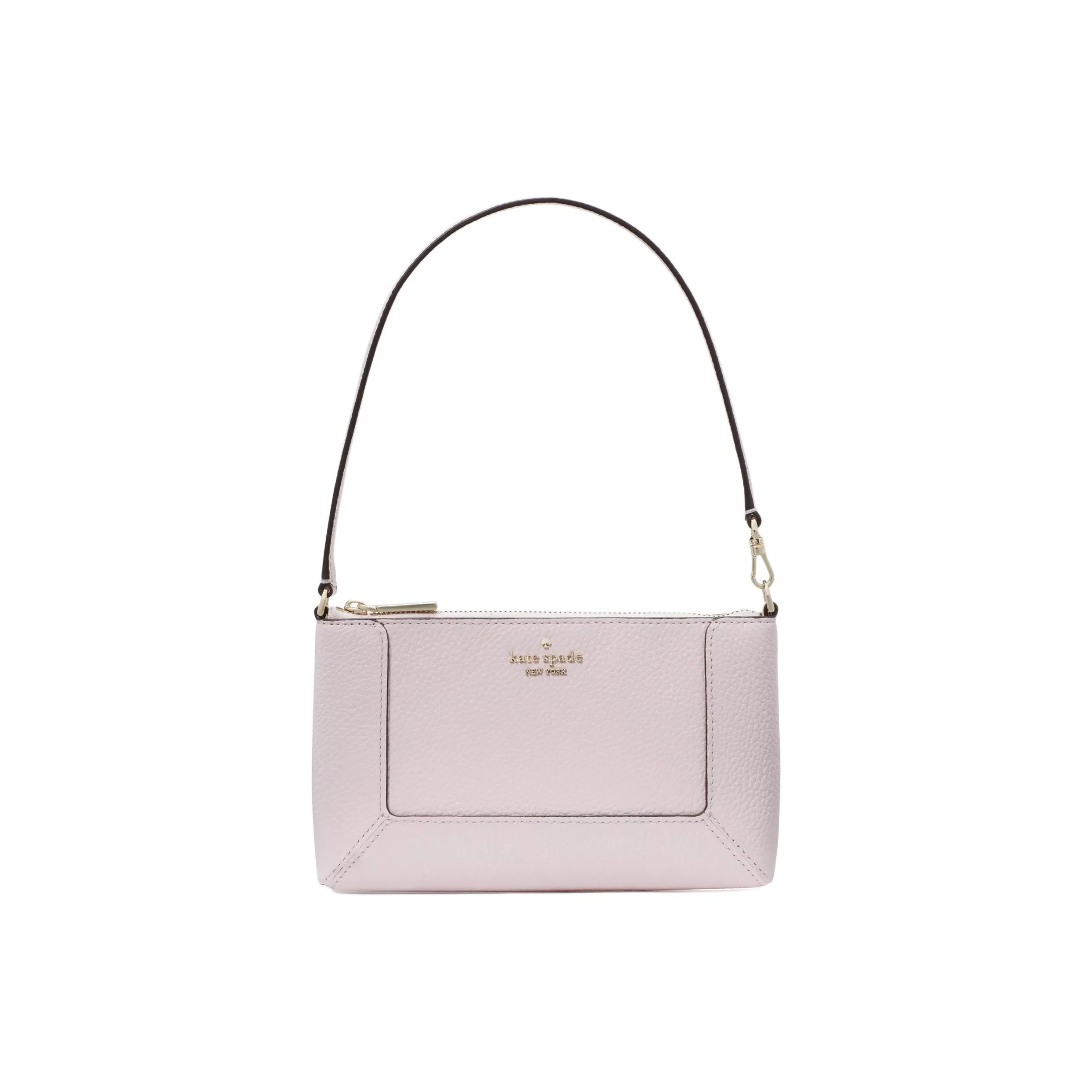 Kate Spade Lena Litchi Grain Leather Crossbody Bag Shoulder Bag Women's Glitter Pink