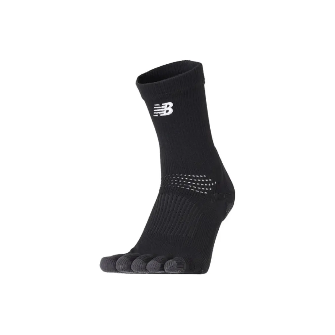 New Balance Mid Calf Socks Unisex 1 Pack Black