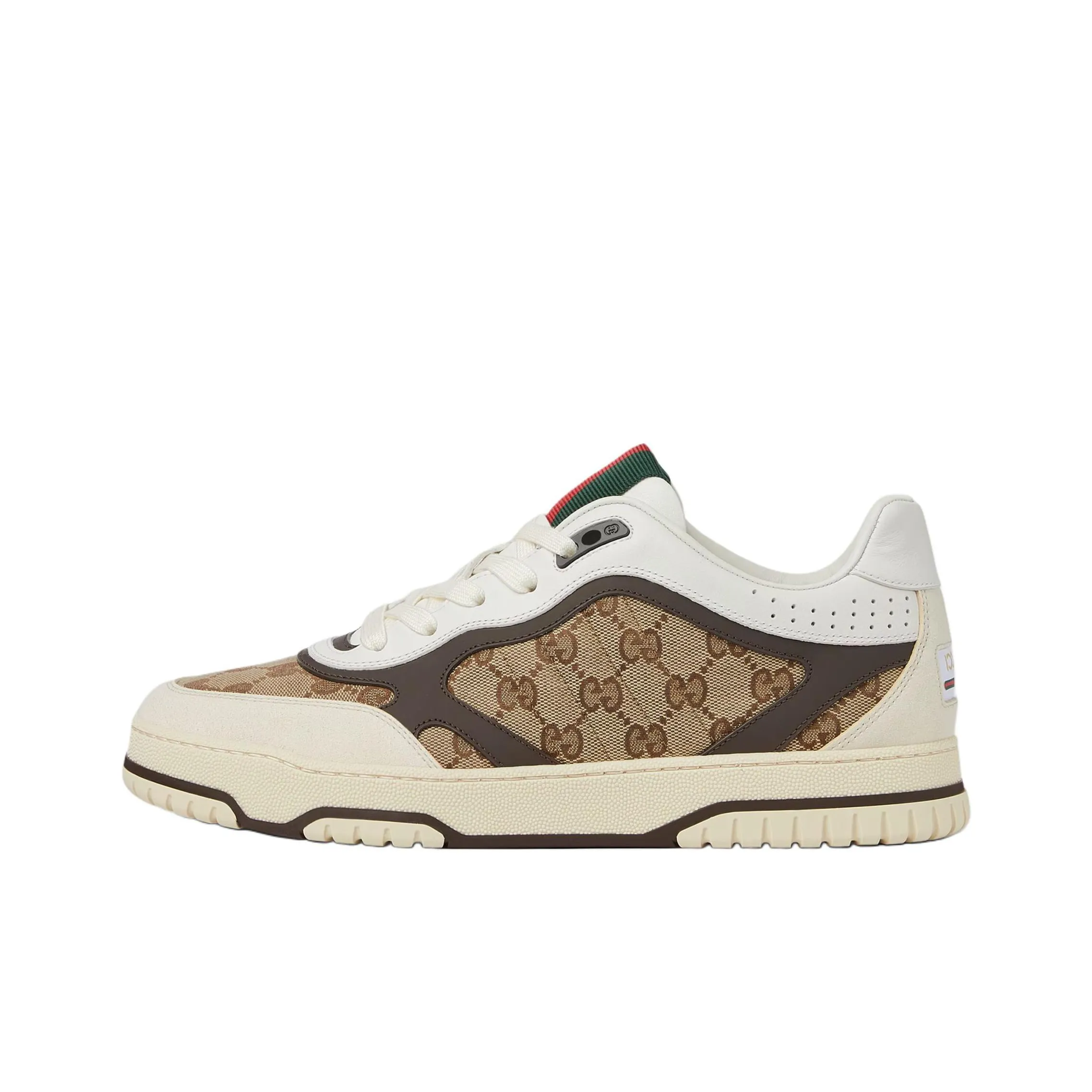 GUCCI Re Web Sneaker 'GG Canvas   Beige Ebony'