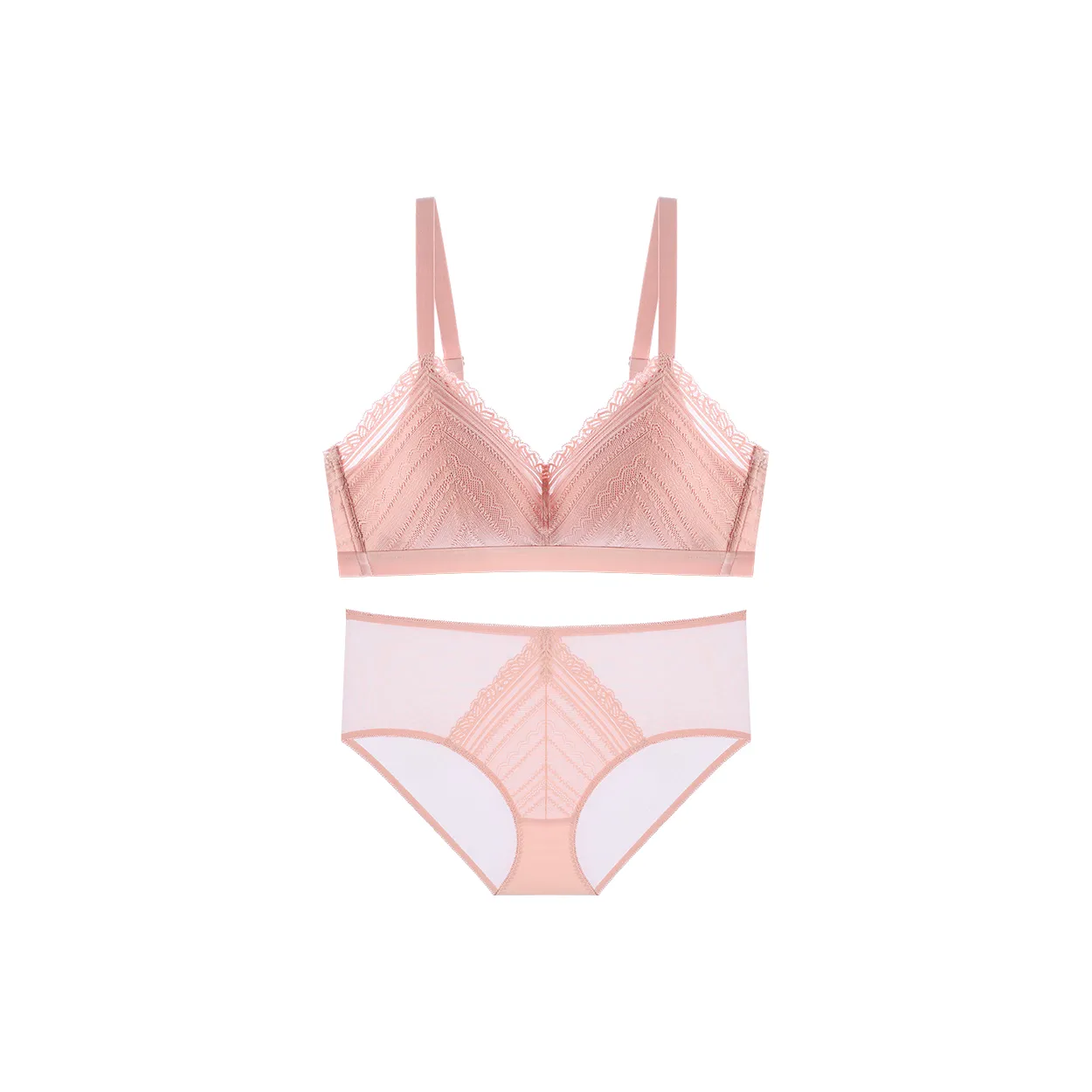 Emma Rose Underwear Set Women's Nude Pink