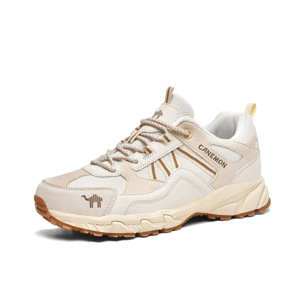 Pilot The Camel Mountain Travel Collection Slip-Resistant Breathable Coverage Low-Top Outdoor Shoes Unisex