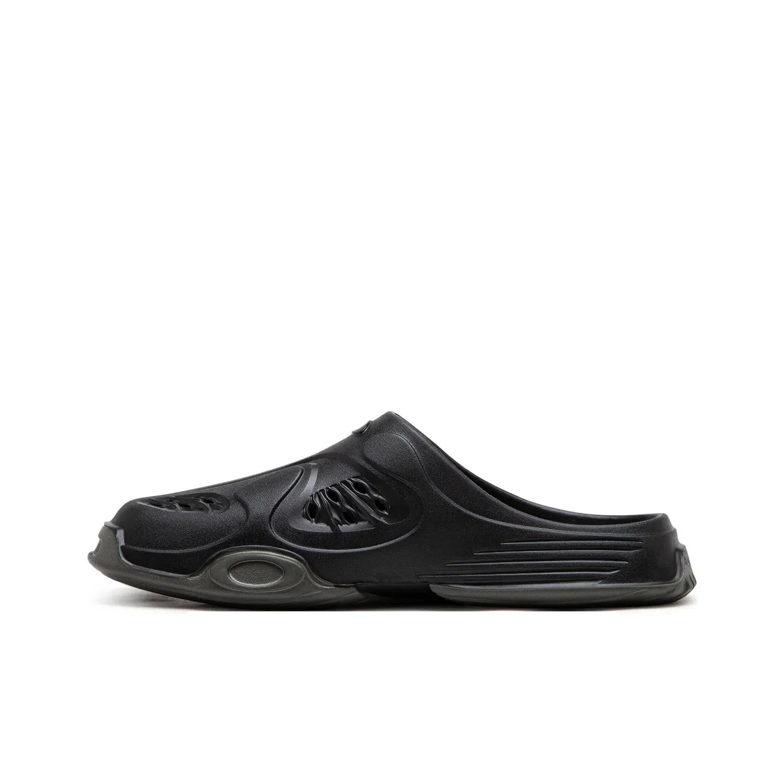 Oakley Factory Team Slip Resistant Closed Toe Slippers Men's Black
