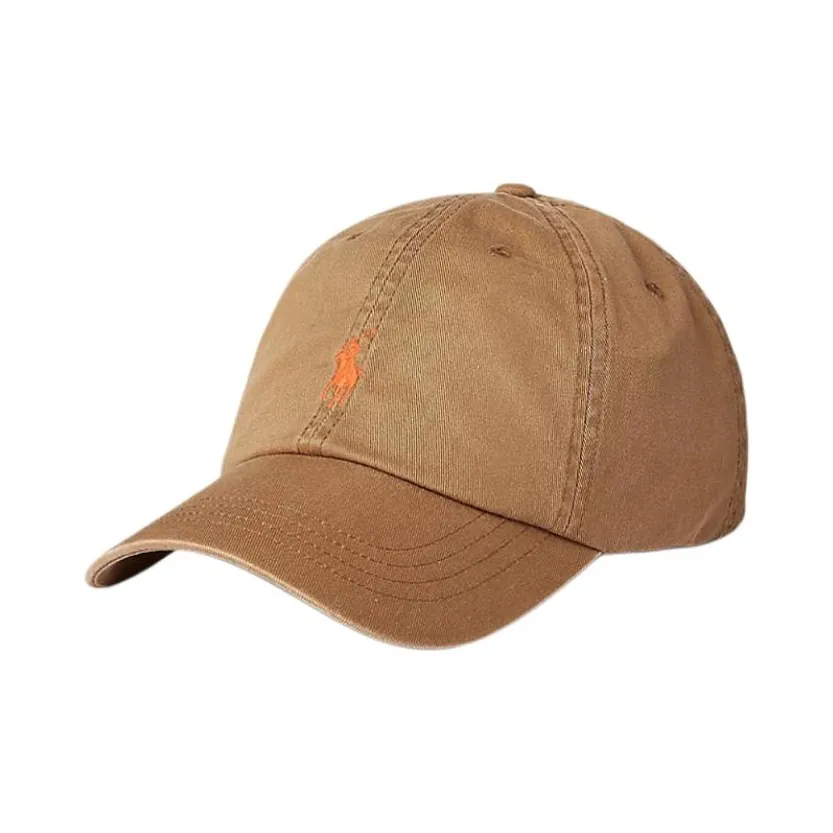 Polo Ralph Lauren Cotton Baseball Caps Unisex Despatch Tan