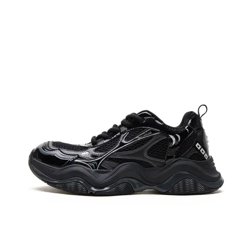 SHOOT BRAND Толстоподошвенные кроссовки Low Top Обсидиан Унисекс