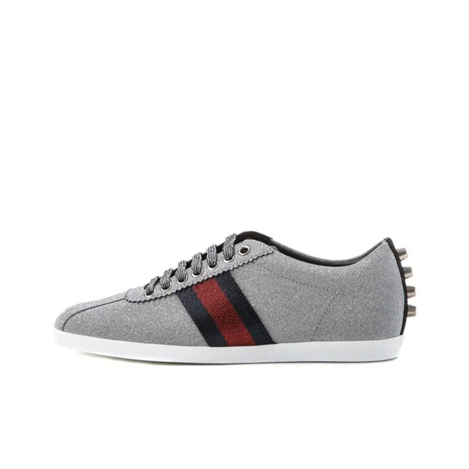 GUCCI Women's Web Sneaker 'Glitter Studs' Women's