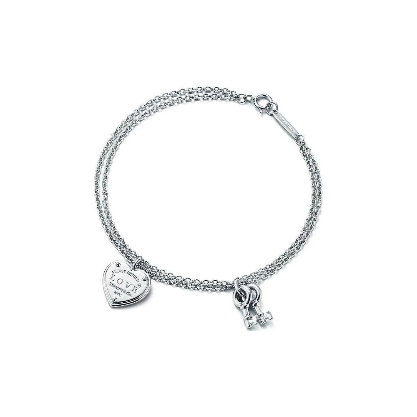 TIFFANY & CO. Silver Bracelets Women's Silver
