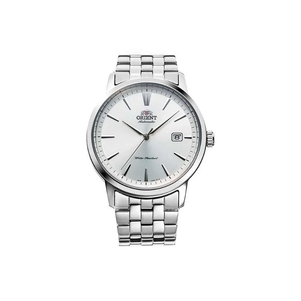 ORIENT Automatic Mechanical Movement Stainless Steel Strap Watch 48.3mm Men's Watch Silver Dial