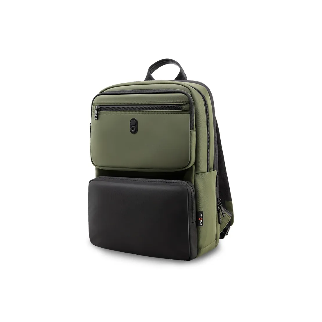 ECHOLAC Ткань Рюкзак Средний Мужской Deep Azure Зеленый Призрачный Черный