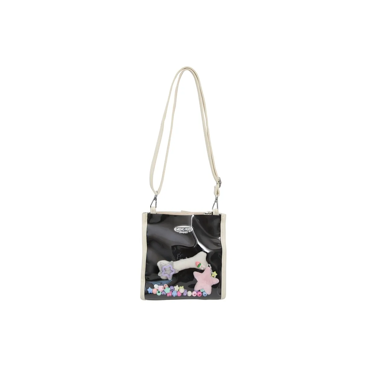 Travel PU Shoulder Bag, Crossbody Bag Women's Multicolor