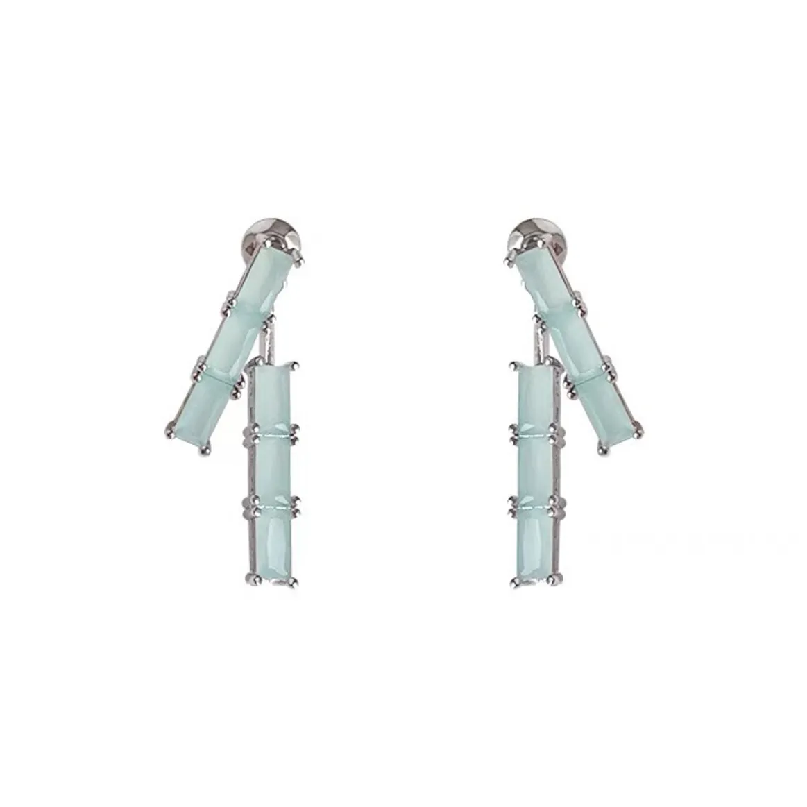 MIDNIGHT MOMENT Сплав Нижняя заколка Серьги On Женские