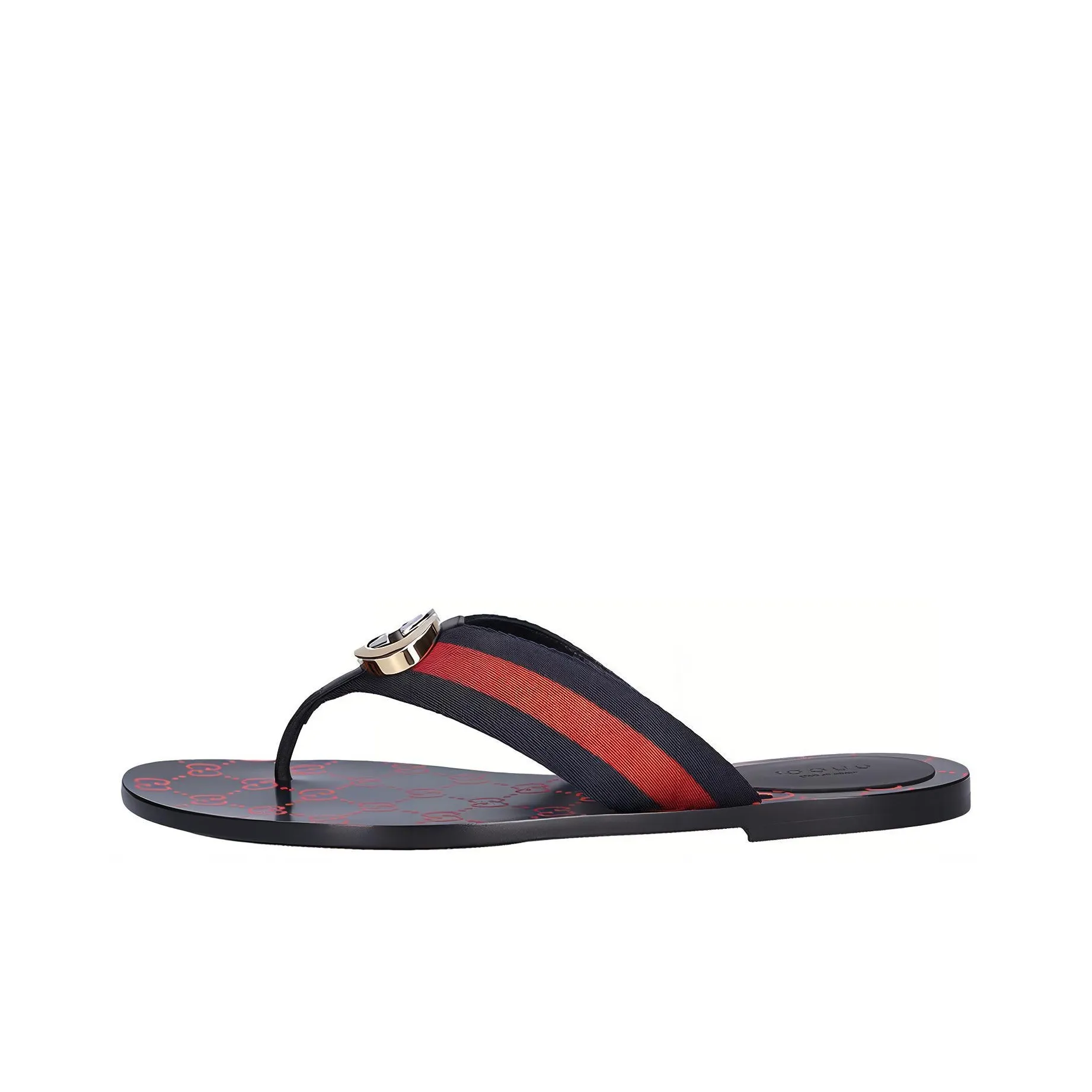gucci cuff Women's Gg Web Sandal 'Black Blue Red' Women's