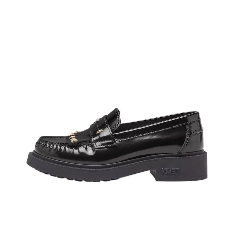 FENDI Filo Loafers Women's
