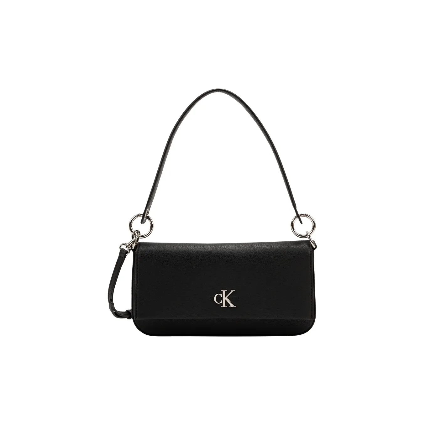 CALVIN KLEIN Synthetic Material Shoulder Bag Women's Space Black