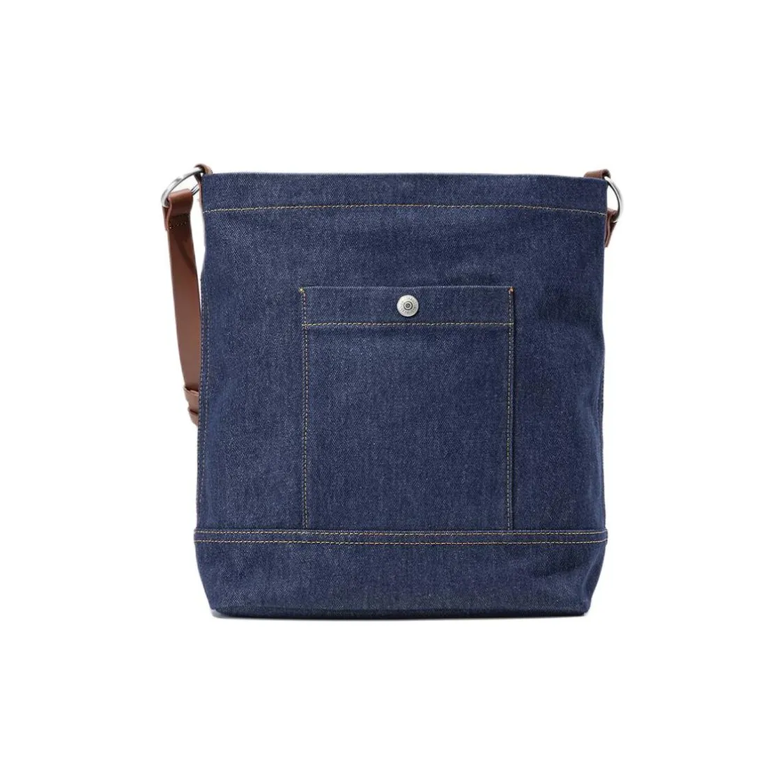 Levi's 100% хлопок Ведрообразная сумка Сумка через плечо Стандартная Женская Выстиранный Синий