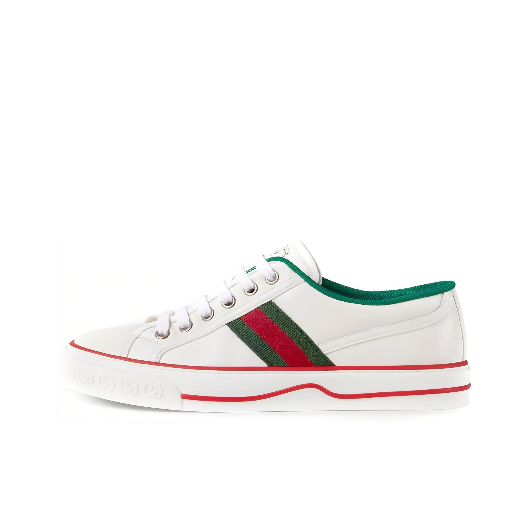 GUCCI Tennis 1977 White Green Red Women's