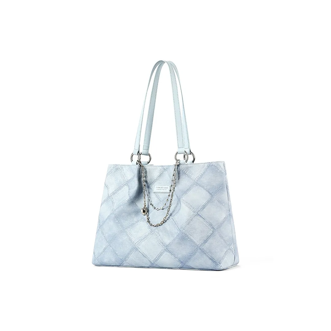 TUCANO ПУ (полиуретан) Эксклюзивная сумка тоут сумка сумка через плечо женская джинсовый синий