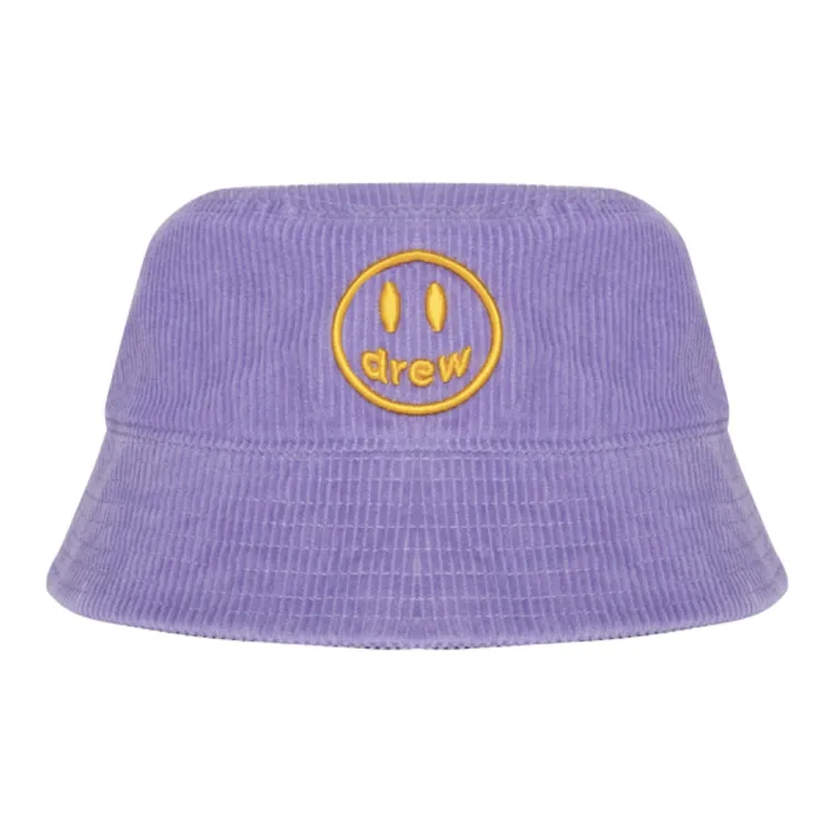 Drew House Вельвет Cotton Bucket Hats Унисекс Фиолетовый