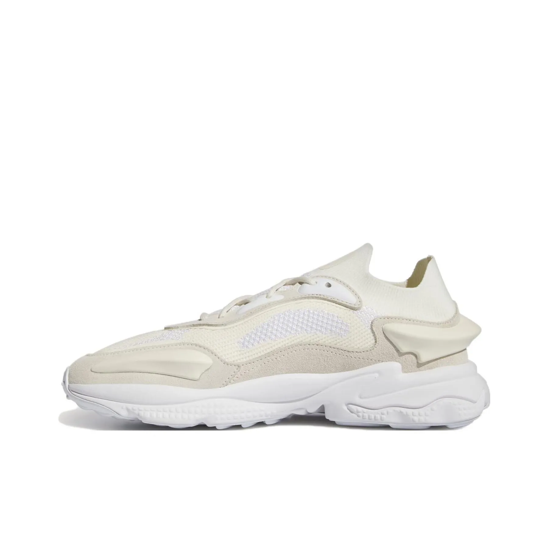 Adidas Originals Ozweego Амортизация Низкий Топ Casual Унисекс Бежевый