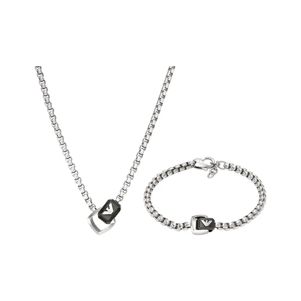 EMPORIO ARMANI Браслеты из нержавеющей стали Мужской