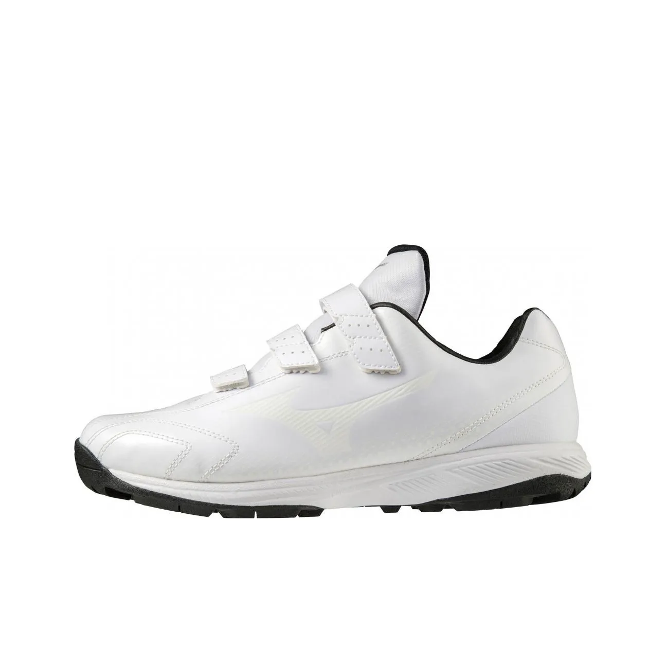 Mizuno Light Revo Trainer CR Anti Slip Wear Resistant Low Top Training Shoes Unisex White
