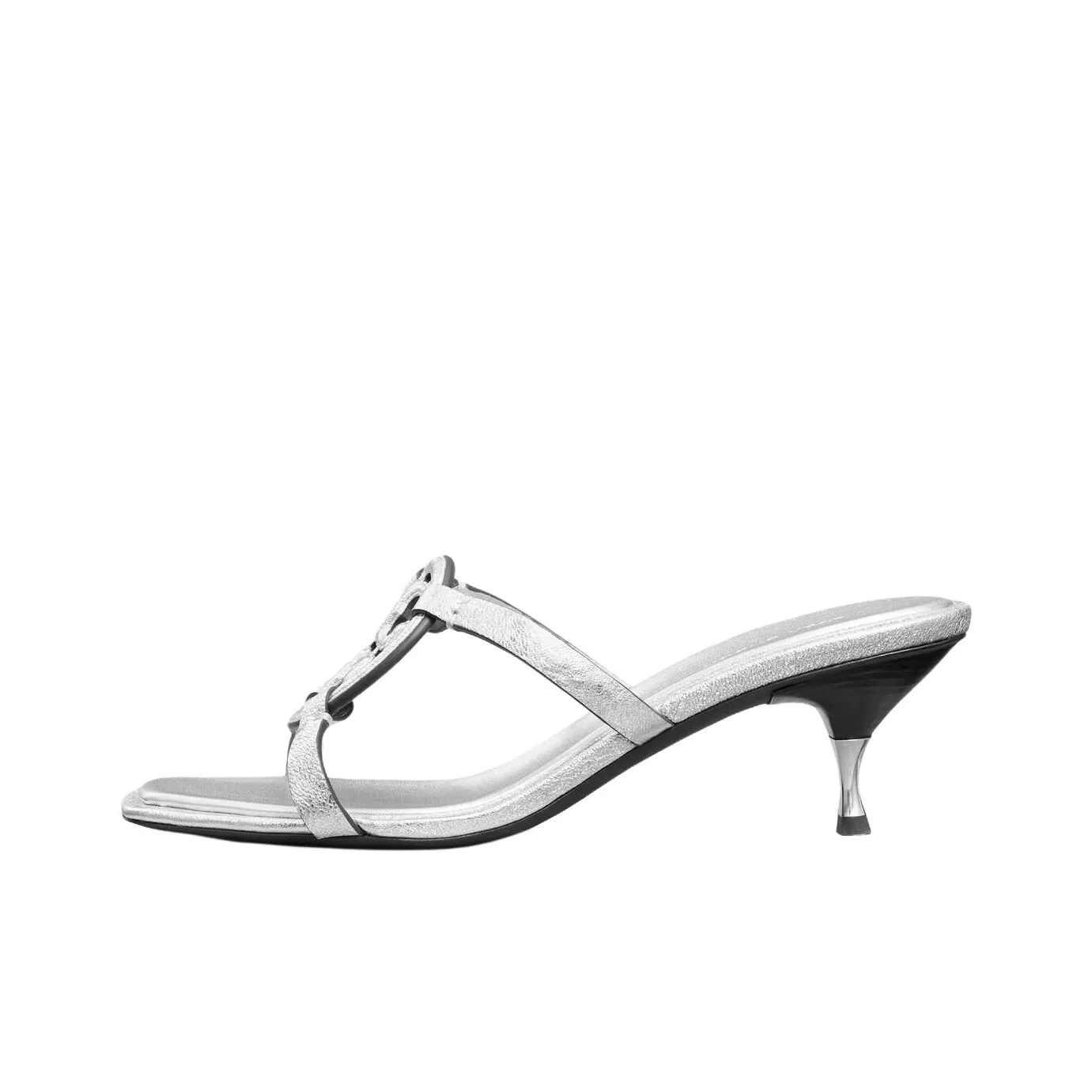 TORY BURCH Miller Slide Slippers 5.5cm Women's Silver