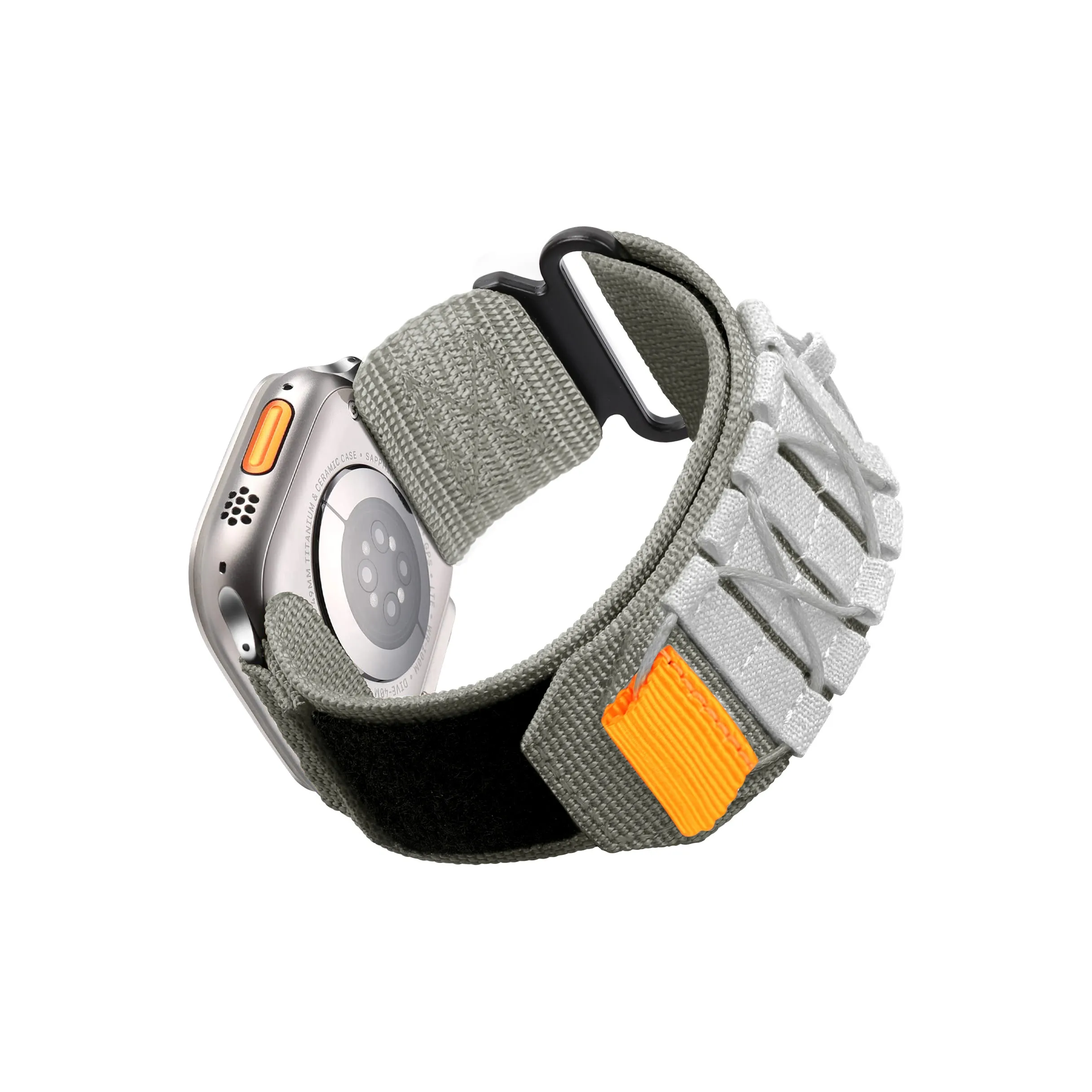 MSSM Ремешок Apple Совместимость Нейлоновый Материал Часы IWatch S11 S10 S9 SE 8 7 6 Ultra 46 Часы