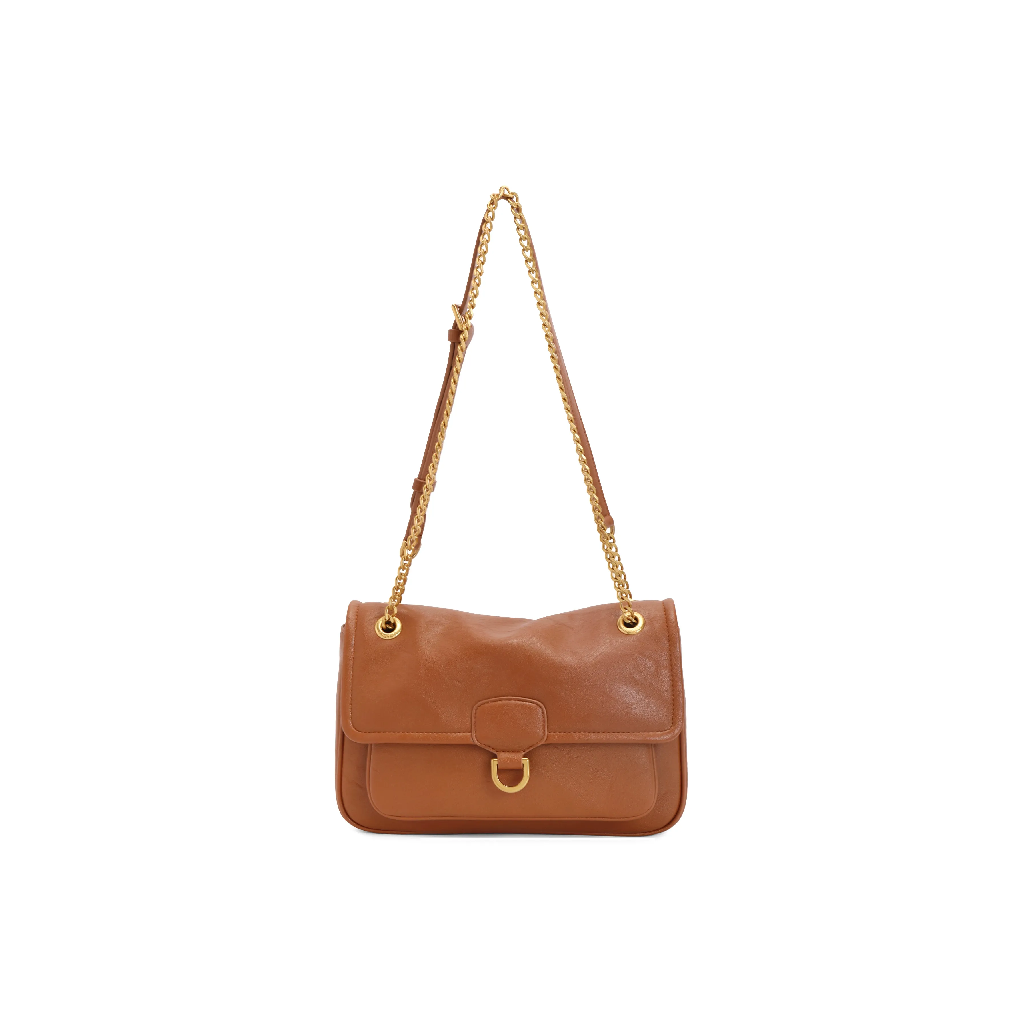 BELLE Vintage Масляный воск Сумка через плечо Средняя Женская Многоцветная