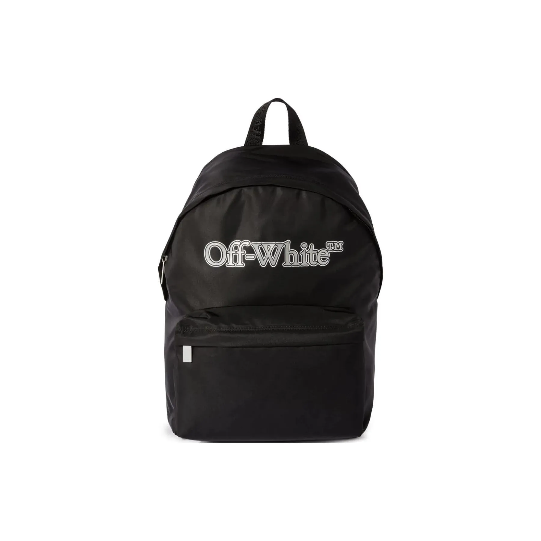 OFF WHITE Kids Bookish Logo print Backpack