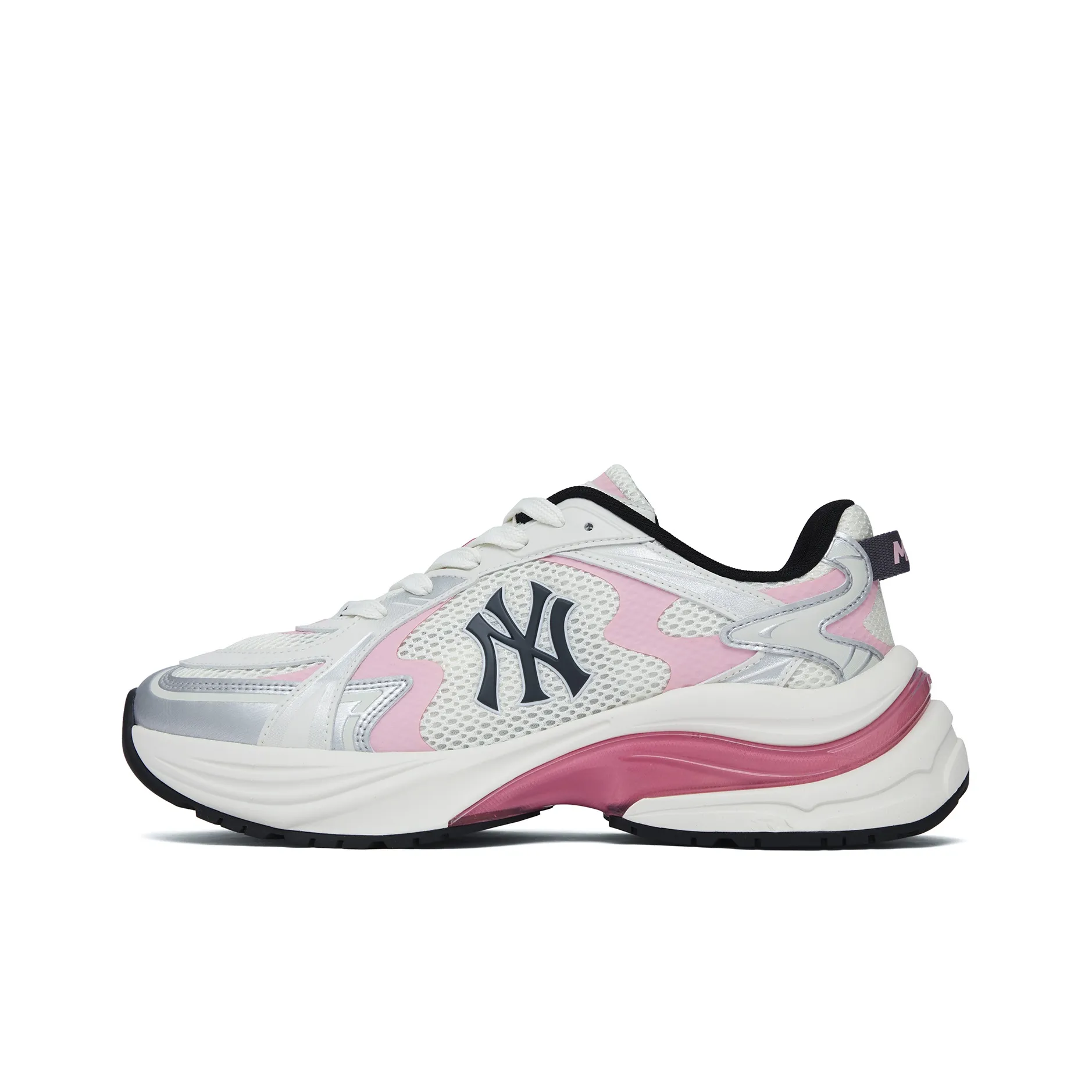 MLB Curve Runner Breathable Support Low Top Running Shoes Unisex Pink