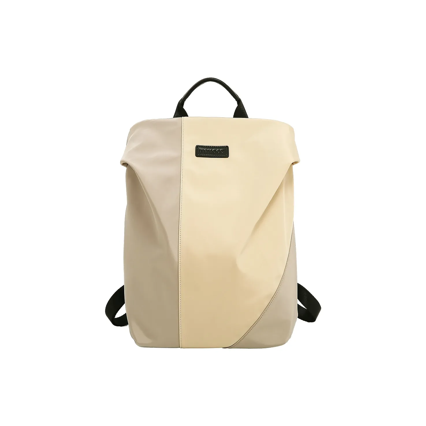 Miao Di Fabric Anti Theft Backpack 13 Inches Laptop Bag Regular Women's Sugar Free Coconut Gray