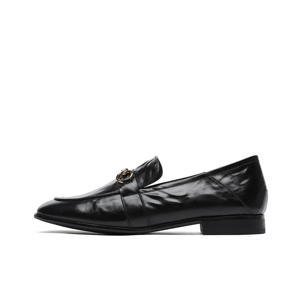 GOLDLION Loafers Women's Black/Brown