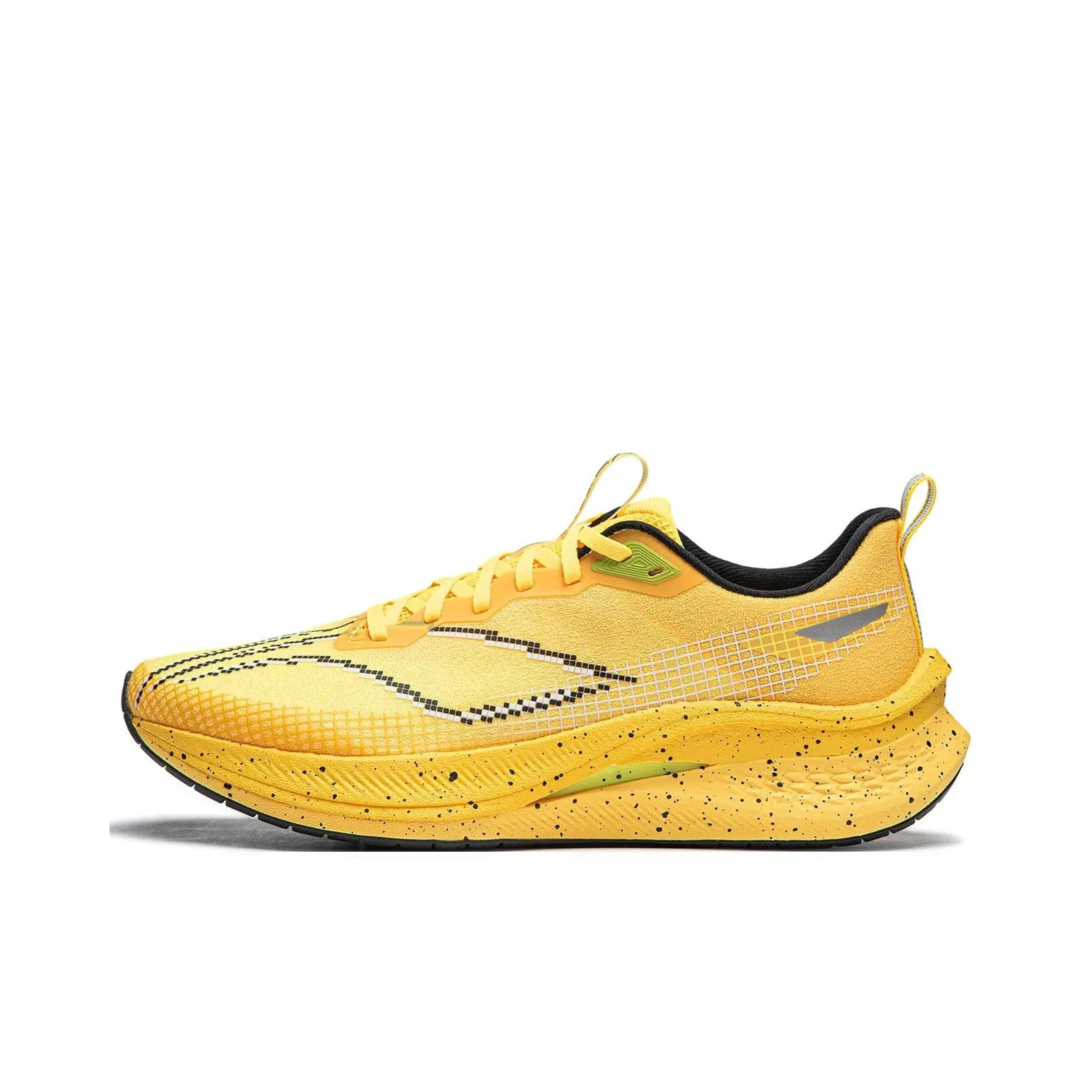 LiNing Red Hare 7 Pro Shock Absorbers Slip Resistant Low Top Casual Running Shoes Men's Yellow