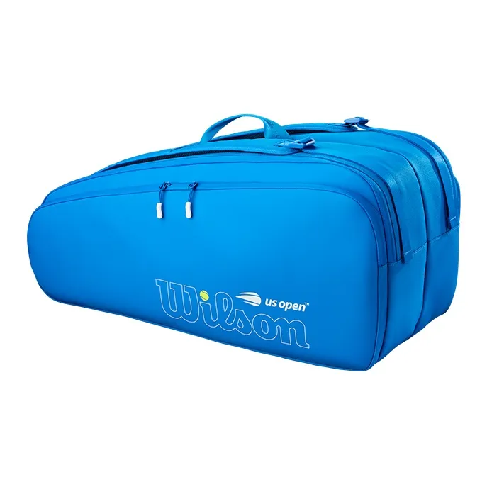 Wilson 59% PU (полиуретан) + 41% полиэстер Спортивные сумки Синий Унисекс