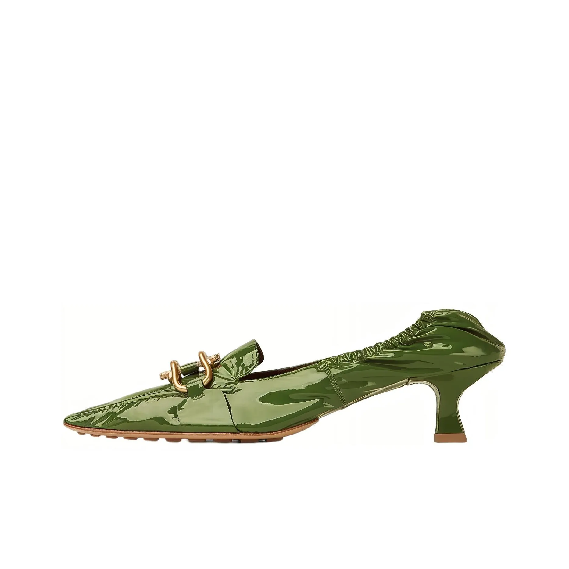 Bottega Veneta Madame Casual Single Shoes Women's Green