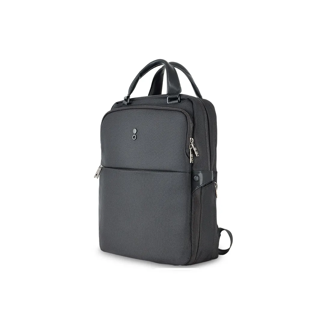 ECHOLAC Fabric Laptop Bag Backpack Regular Men's Black