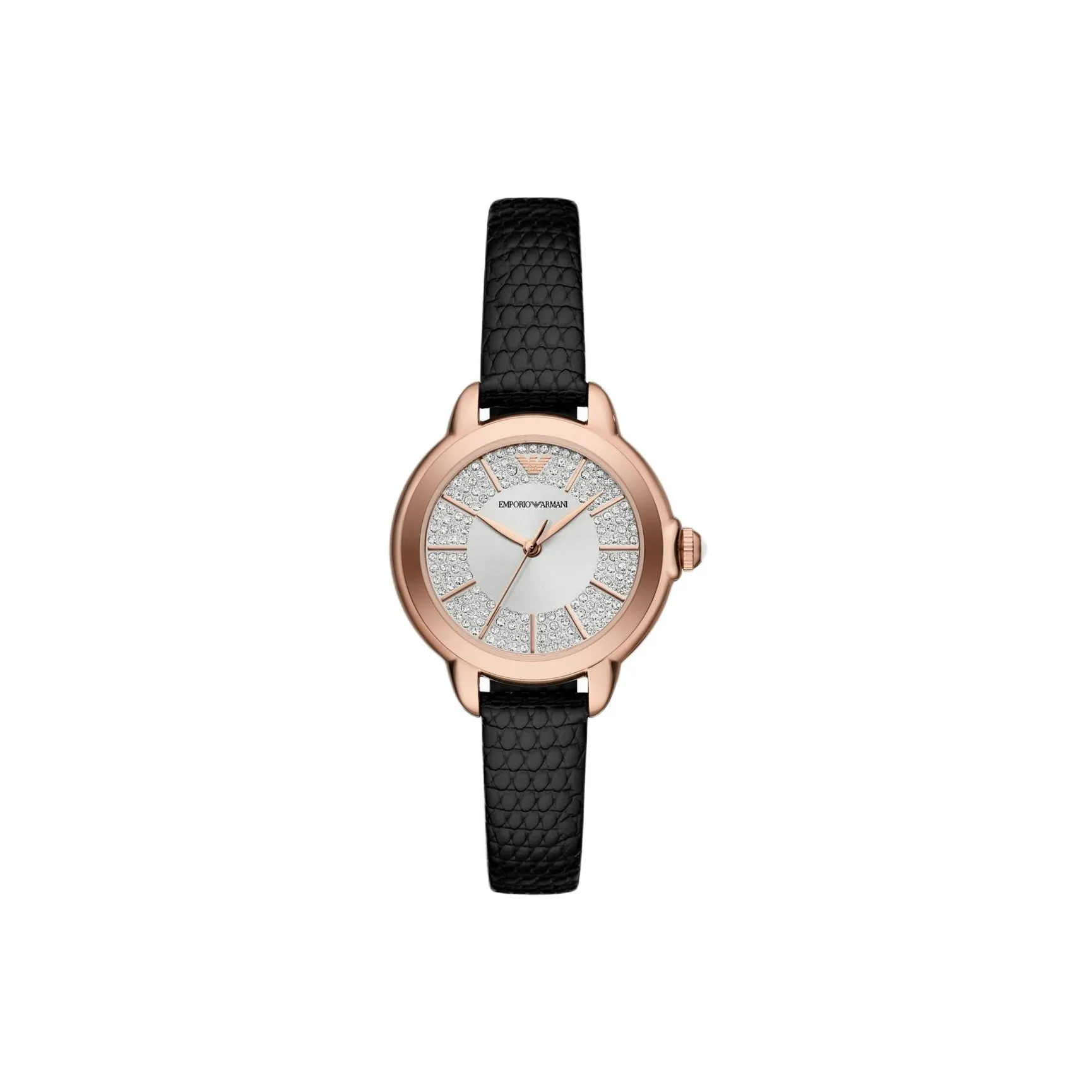 EMPORIO ARMANI Women's Watch Кварцевый механизм Серебристый циферблат
