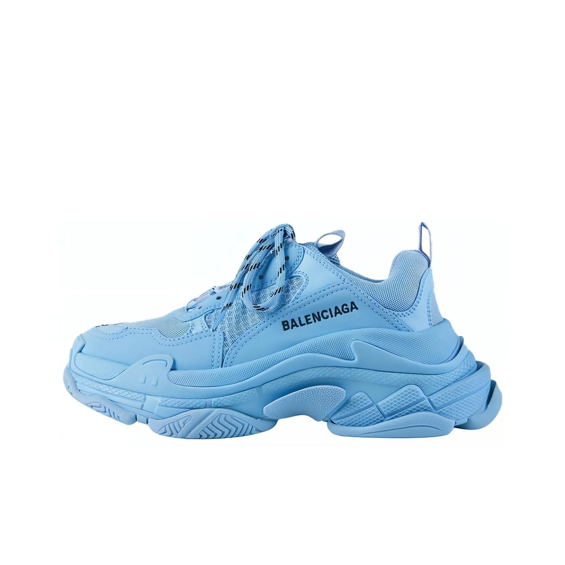 Balenciaga Triple S Light Blue Women's