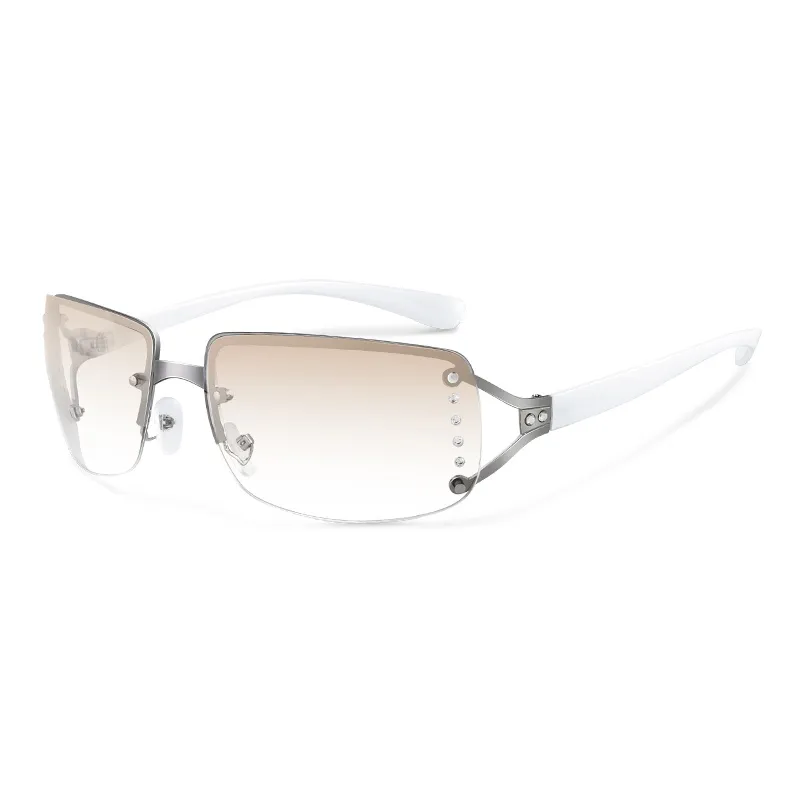 MK MINGKU Квадратные солнцезащитные очки унисекс