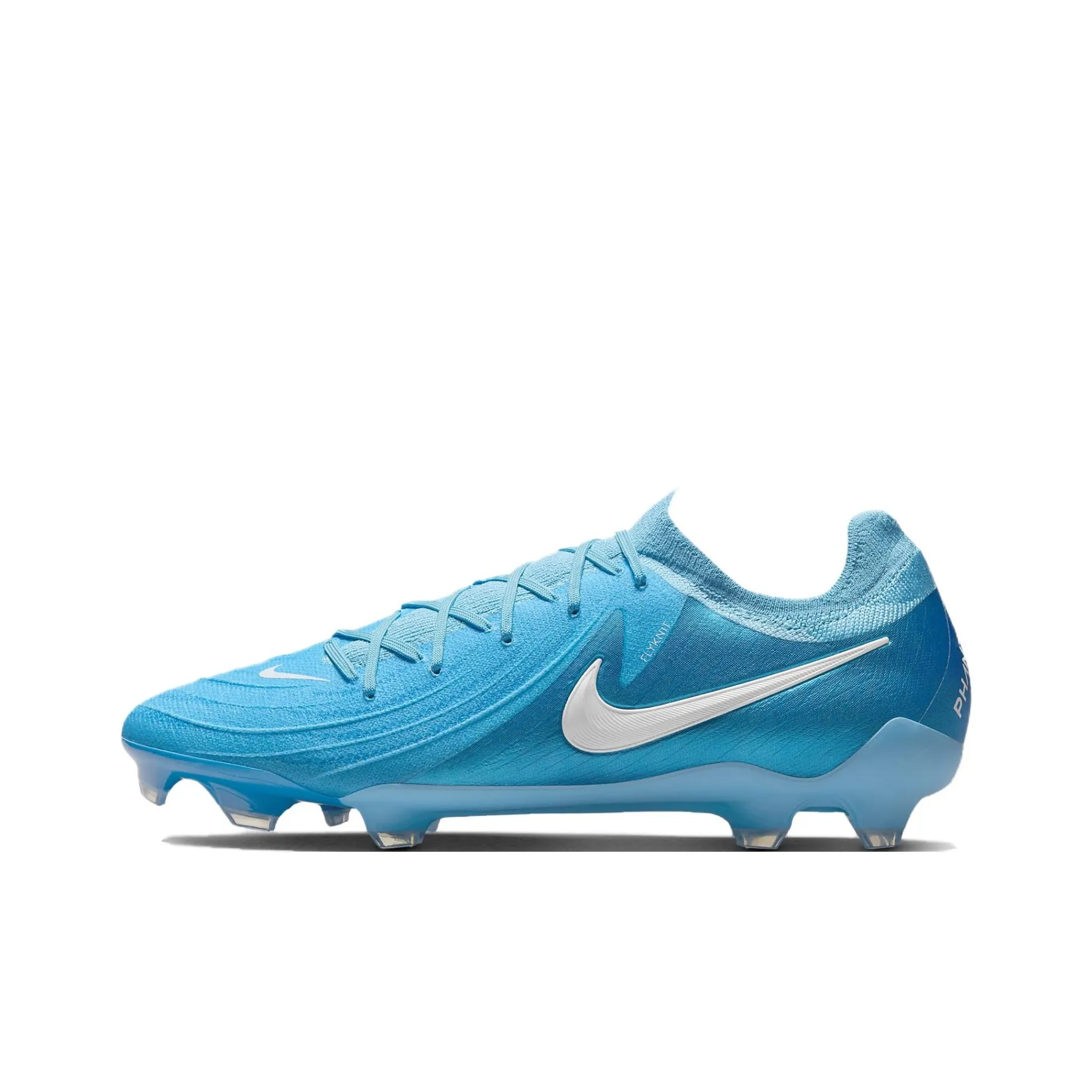 Nike Phantom GX 2 Pro FG Твердый грунт Противоскользящие Устойчивые к истиранию Футбольные бутсы Унисекс Синий Белый